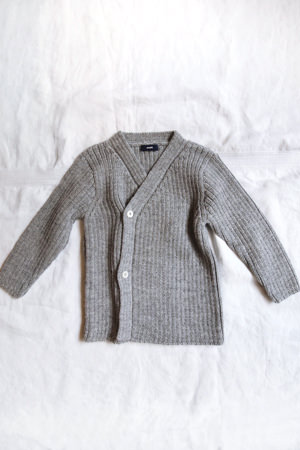 gray kimono cardigan