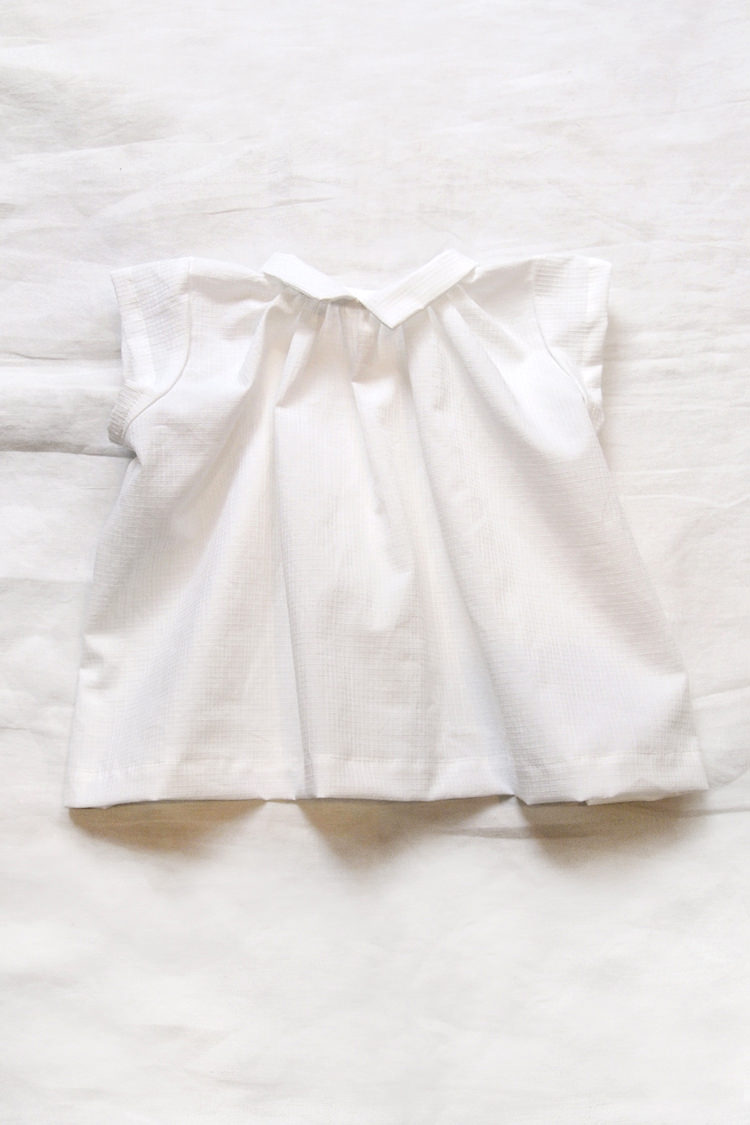Baby Set #5 Kimono Fleece Jacket, Ivory - MAKIE