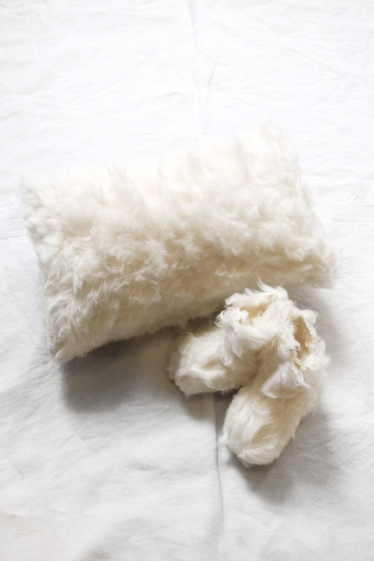 MAKIE - Organic Cotton Baby Pillow & Booties - Dream Pillow and Booties  (Sold individually)