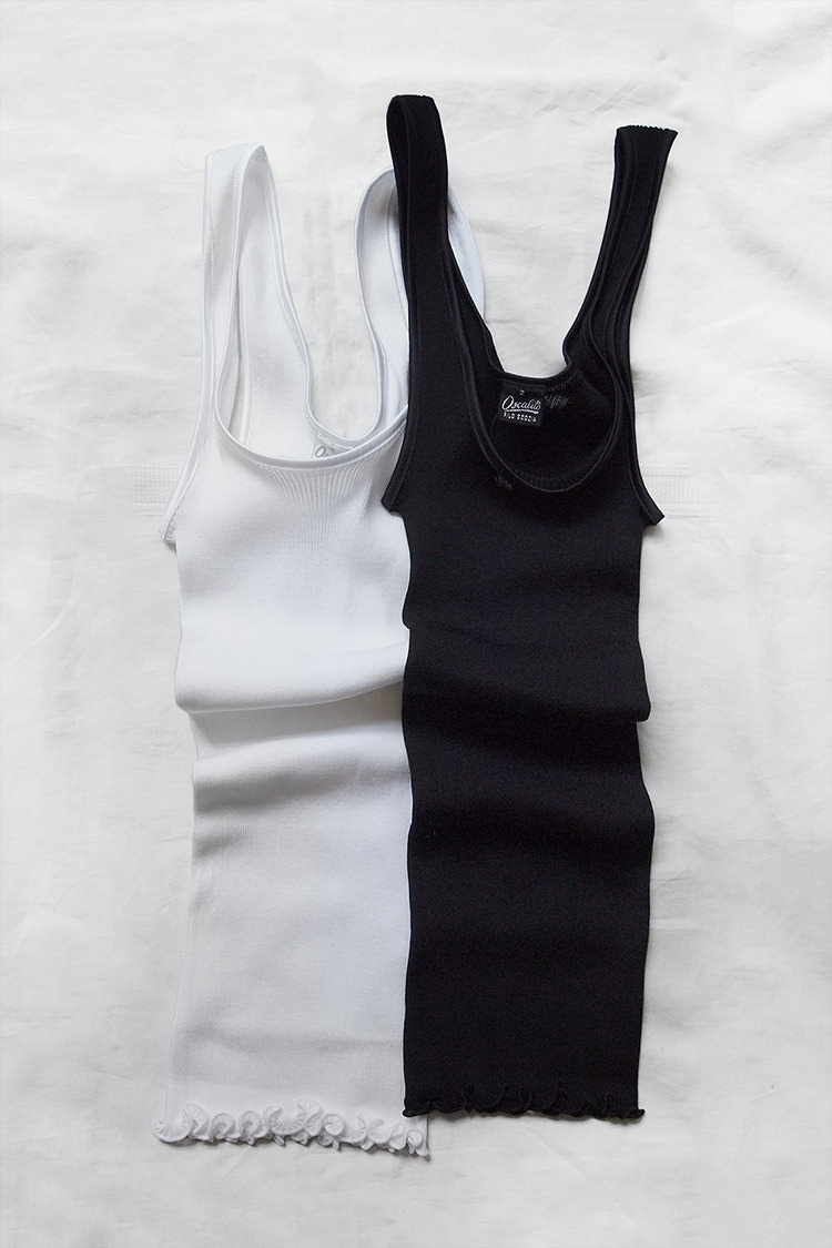 Oscalito, Cotton Rib Tank Top - 3100
