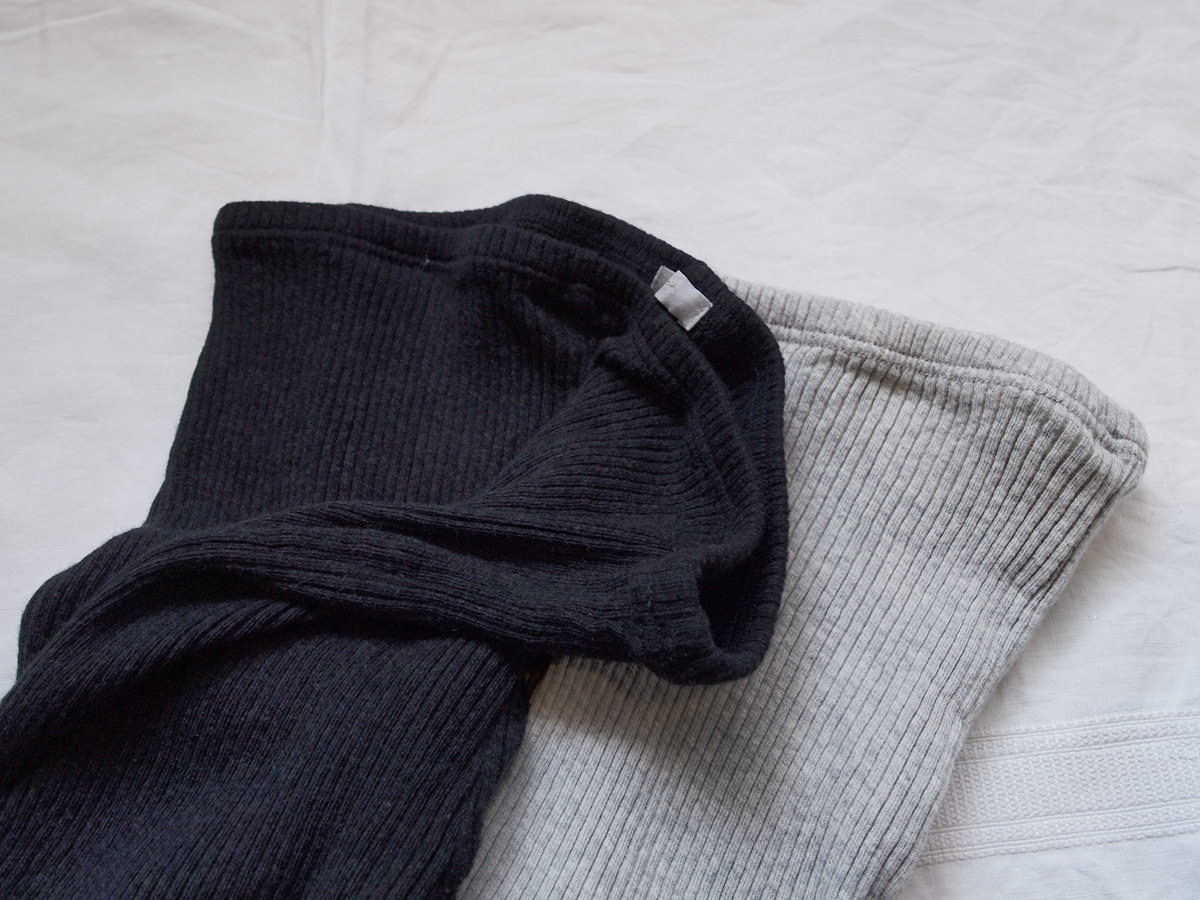 Cotton Wool Rib Leggings - MAKIE