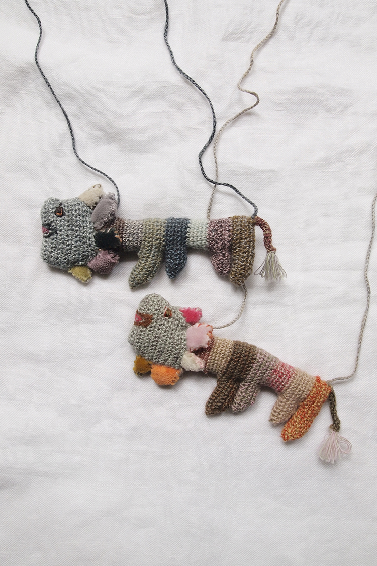 Sophie Digard Paris, Crochet Wool Animals - Rhinoceros - MAKIE