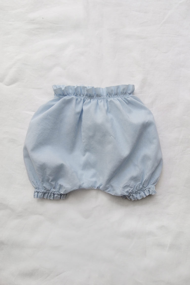 Brompton Stripe Pocket Detail Bloomers in Beige (6mths-3yrs)