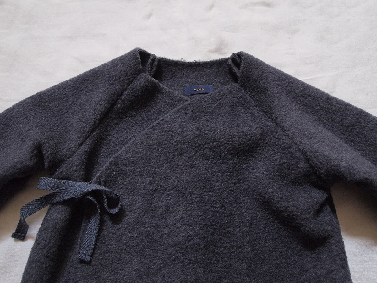 fleece kimono jacket