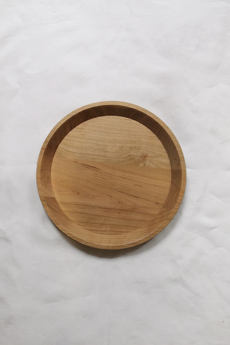 Masashi Ifuji Wooden Tray Cherry Top - Makie