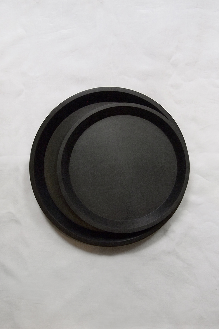 Masashi Ifuji Wooden Tray Black Top - Makie