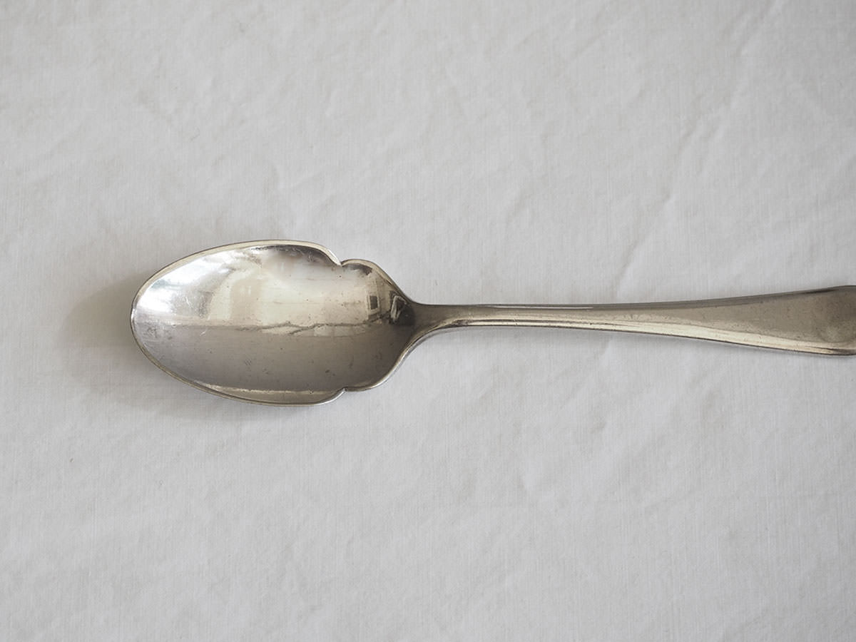 British Vintage Silver Plated Preserve Spoon A MAKIE