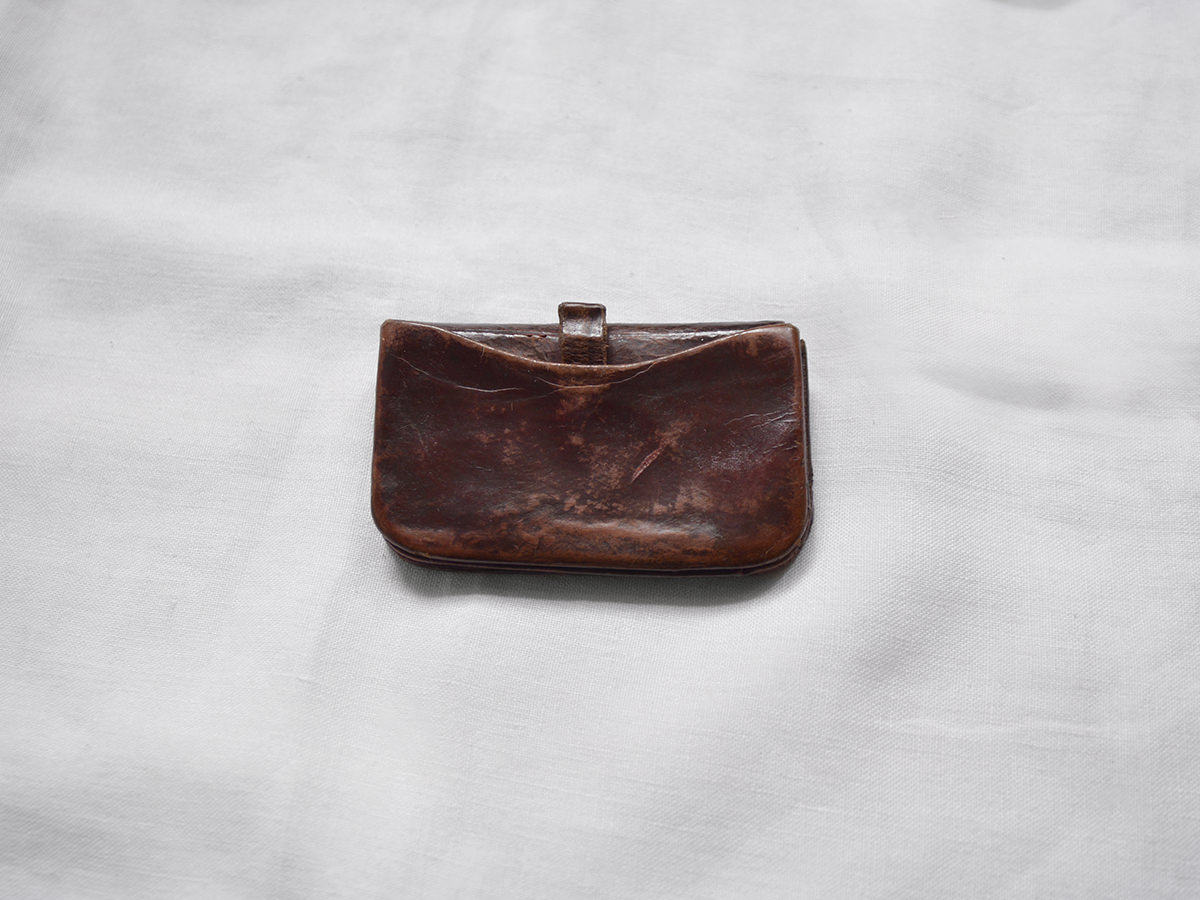 Antique Leather Coin/wallets - Etsy