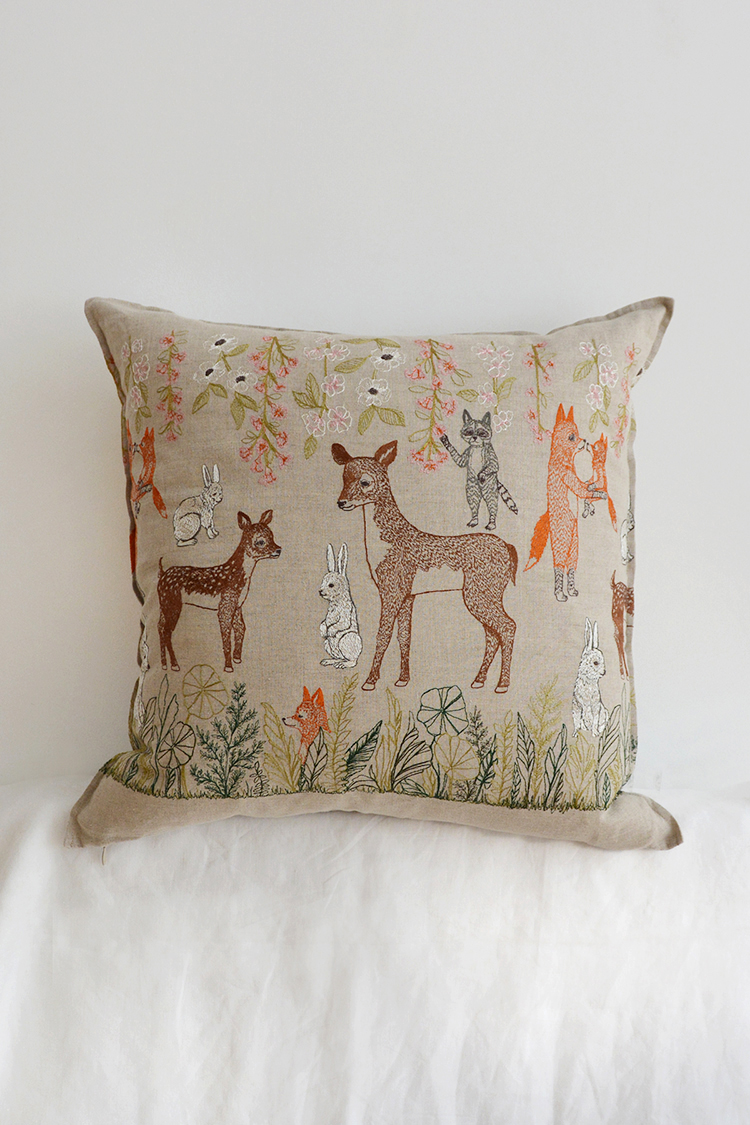 Coral & Tusk "Spring Blossoms Pillow" Top