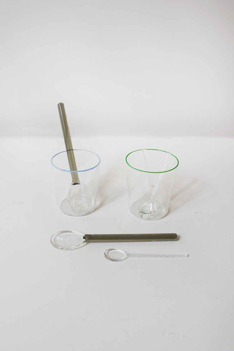 Yali Glass Spoons - Makie. Main image