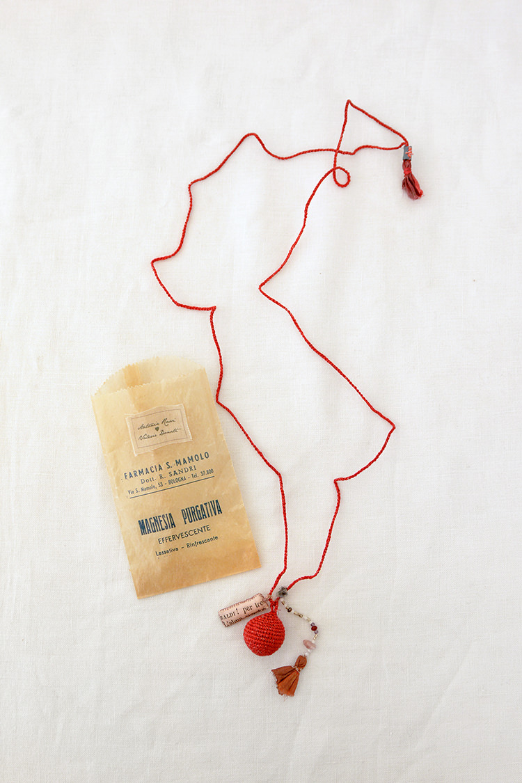 Antonia Rossi, Long Bell Necklace - #C