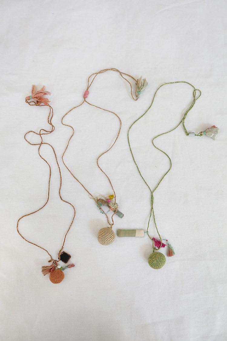 Antonia Rossi, Long Bell Necklace - #DEF
