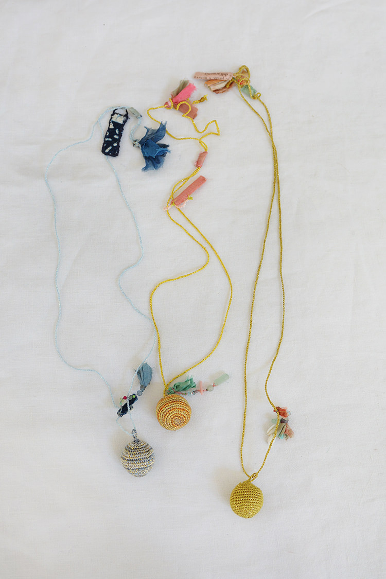 Antonia Rossi, Long Bell Necklace - #GHI