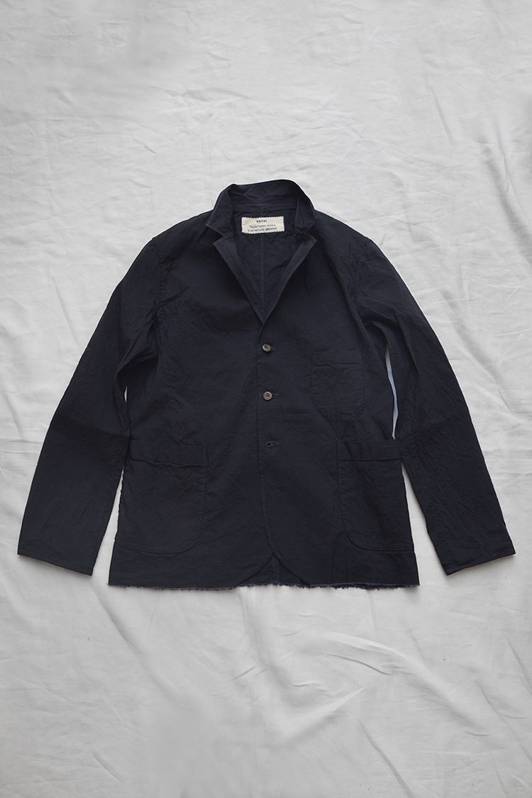 Kaval, New Simple Jacket - Dark Navy - MAKIE