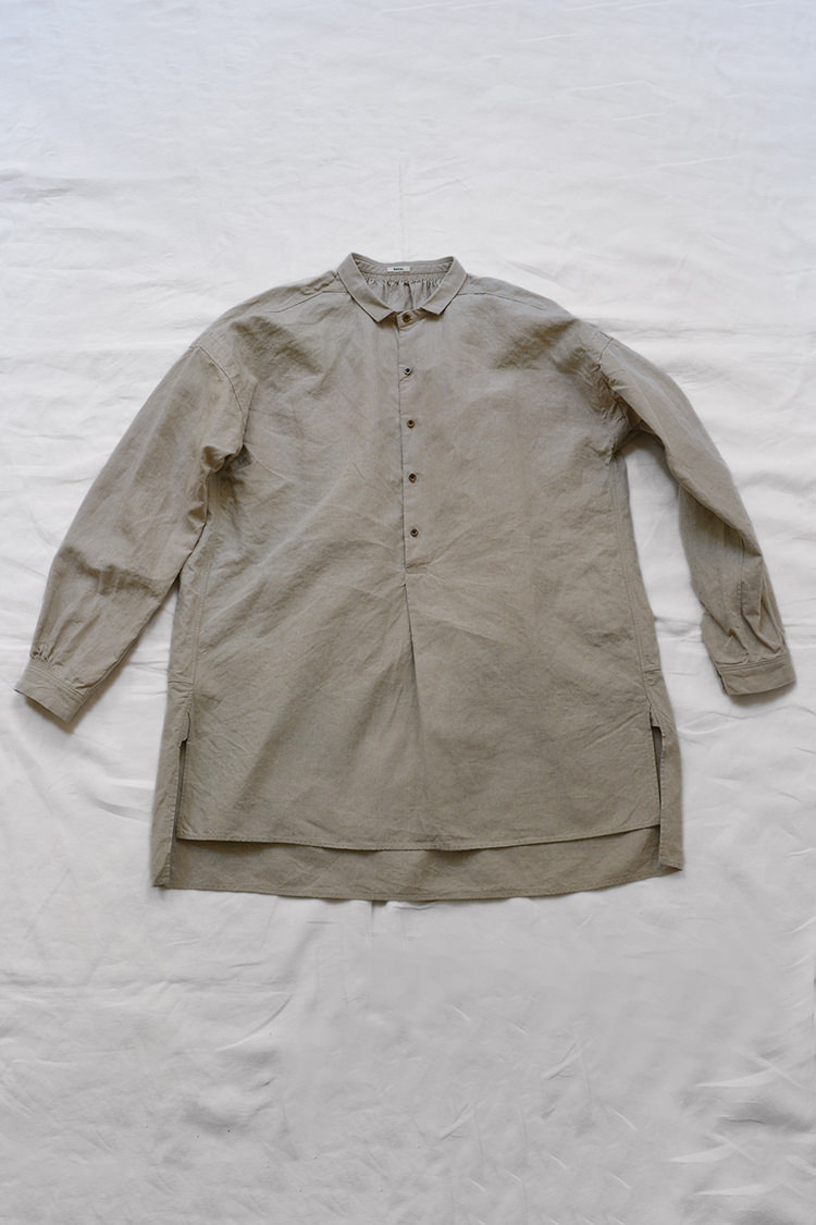 pullover linen shirt