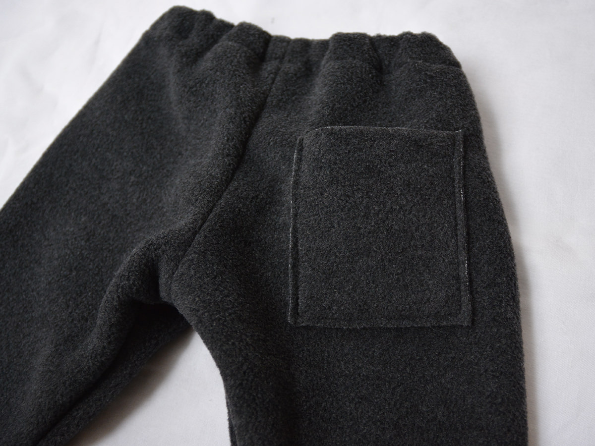 MAKIE - Unisex Baby Pants - Fleece Pants - Charcoal