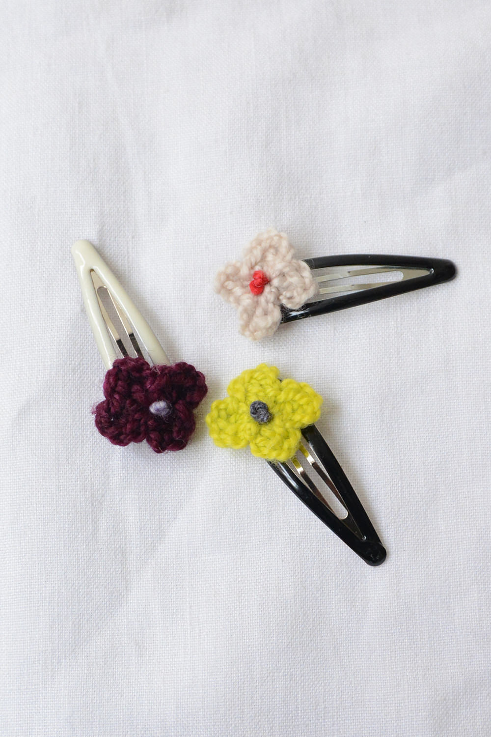 Hand Crochet Hair Pin - Set #B - MAKIE Hand Crochet Hair Pin - Set #B - MAKIE