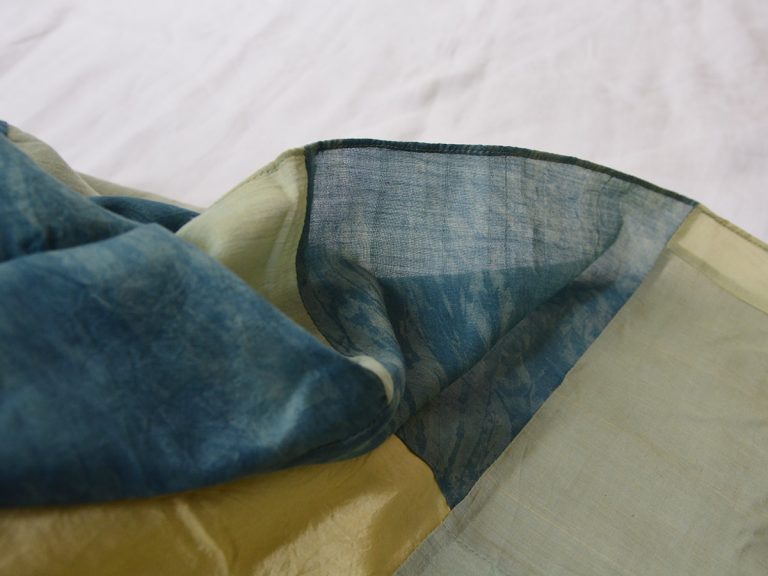 maku textiles, Helena Patchwork Shawl - Forest - MAKIE