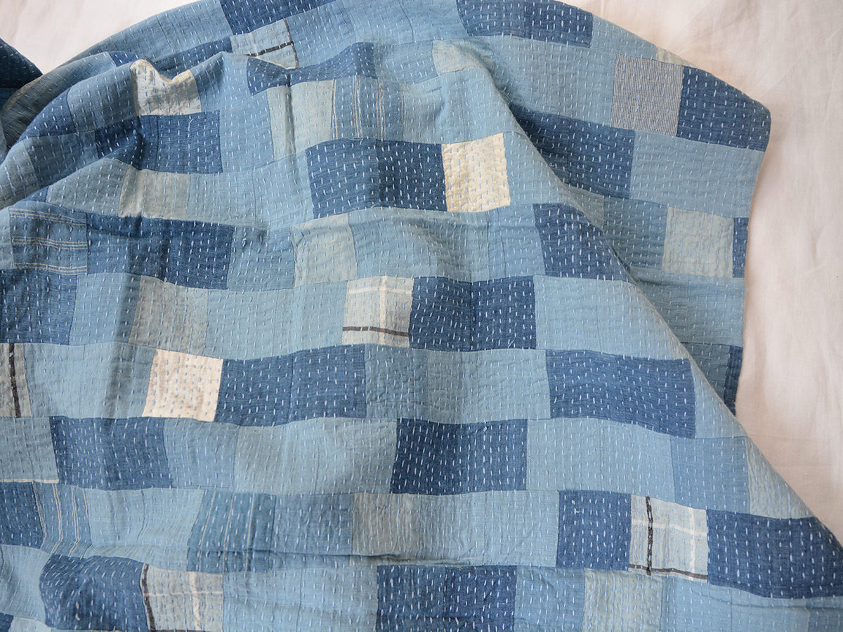 Maku Textiles Quilt Blanket - Indigo - MAKIE