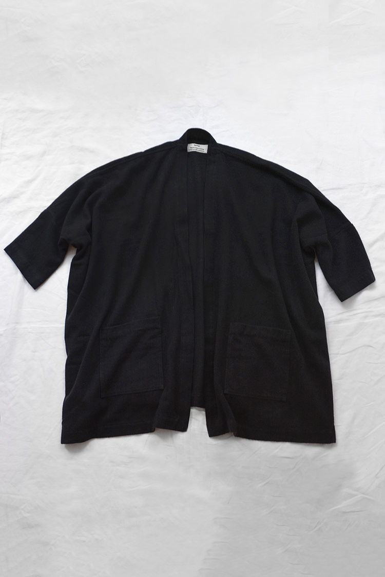 Kaval Haori - Black. Makie. Main.