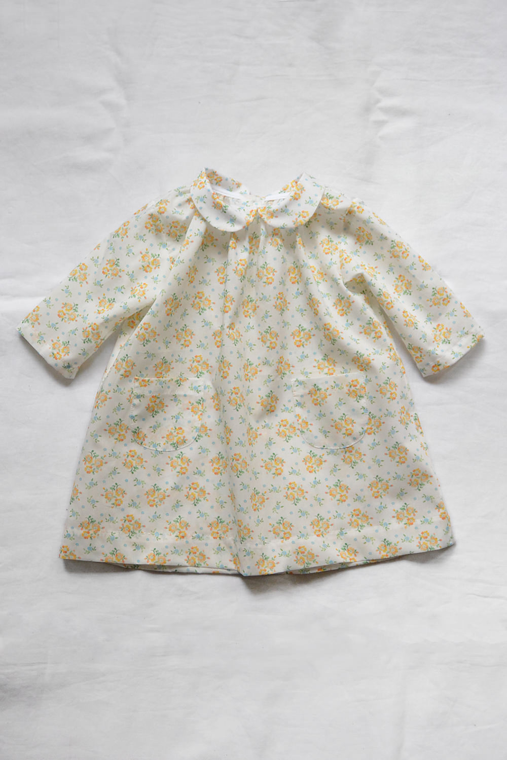 Dress Maia - Yellow Flower