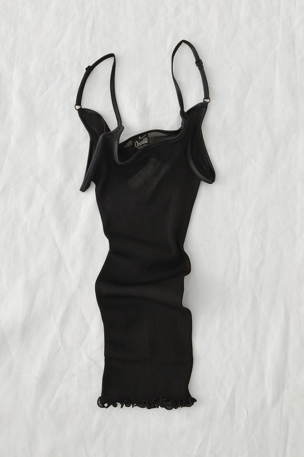 Oscalito, Silk Camisole - Black - Makie. Top.