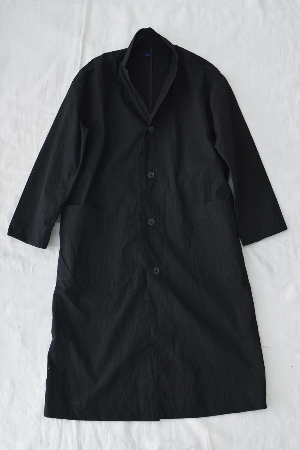 MAKIE, Coat Parker - Black. Lightweight Long Coat. Main