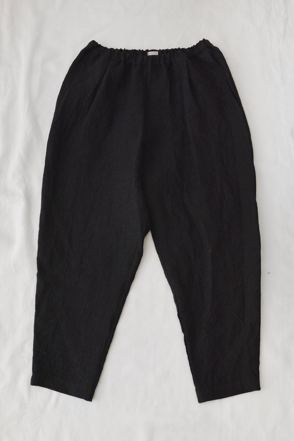 Linen Pants Luna - Black Top Picture