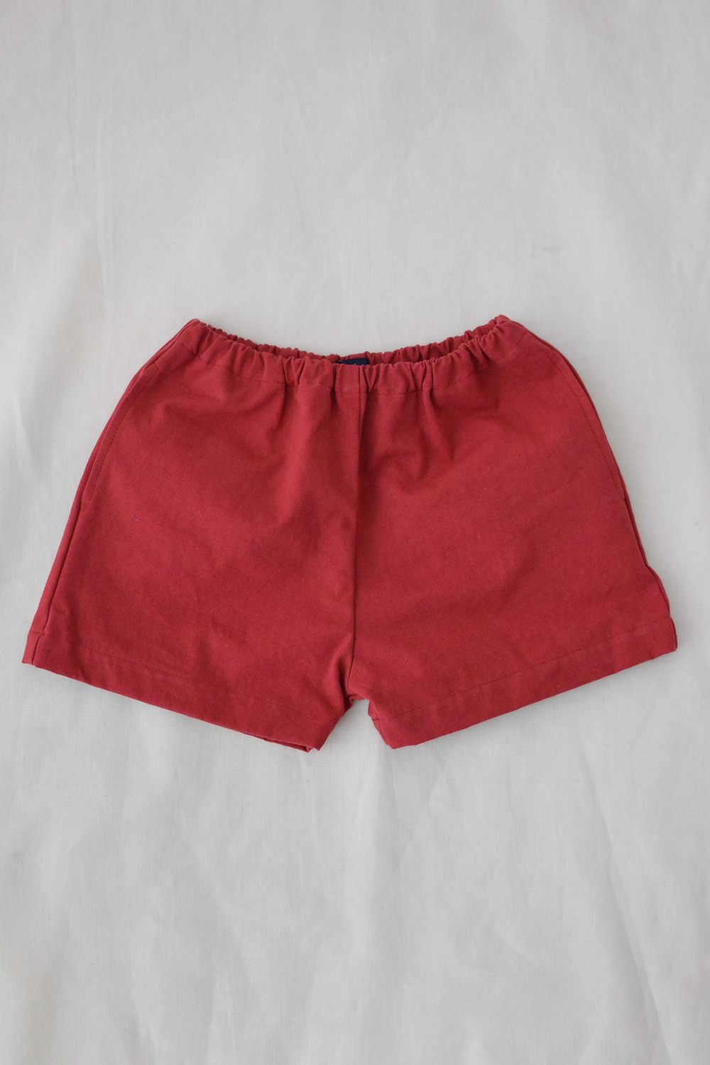 Kid's Summer Shorts - Red Top Picture