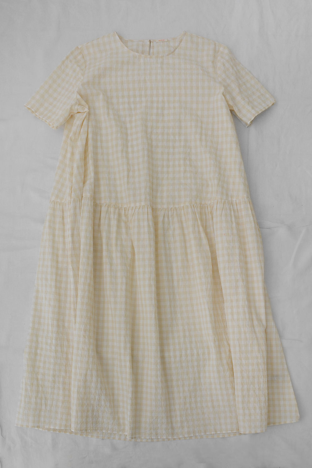 apuntob dress in Milk Check. Main