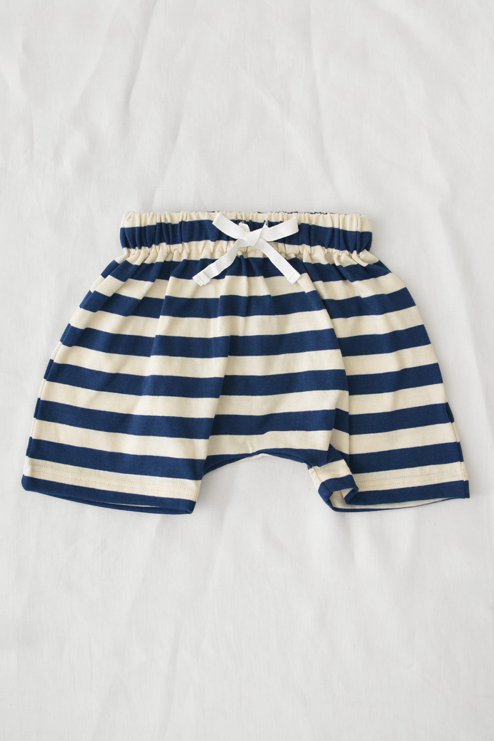 Album di Famiglia, Baby Shorts Riga - Bluette Stripe. Main.