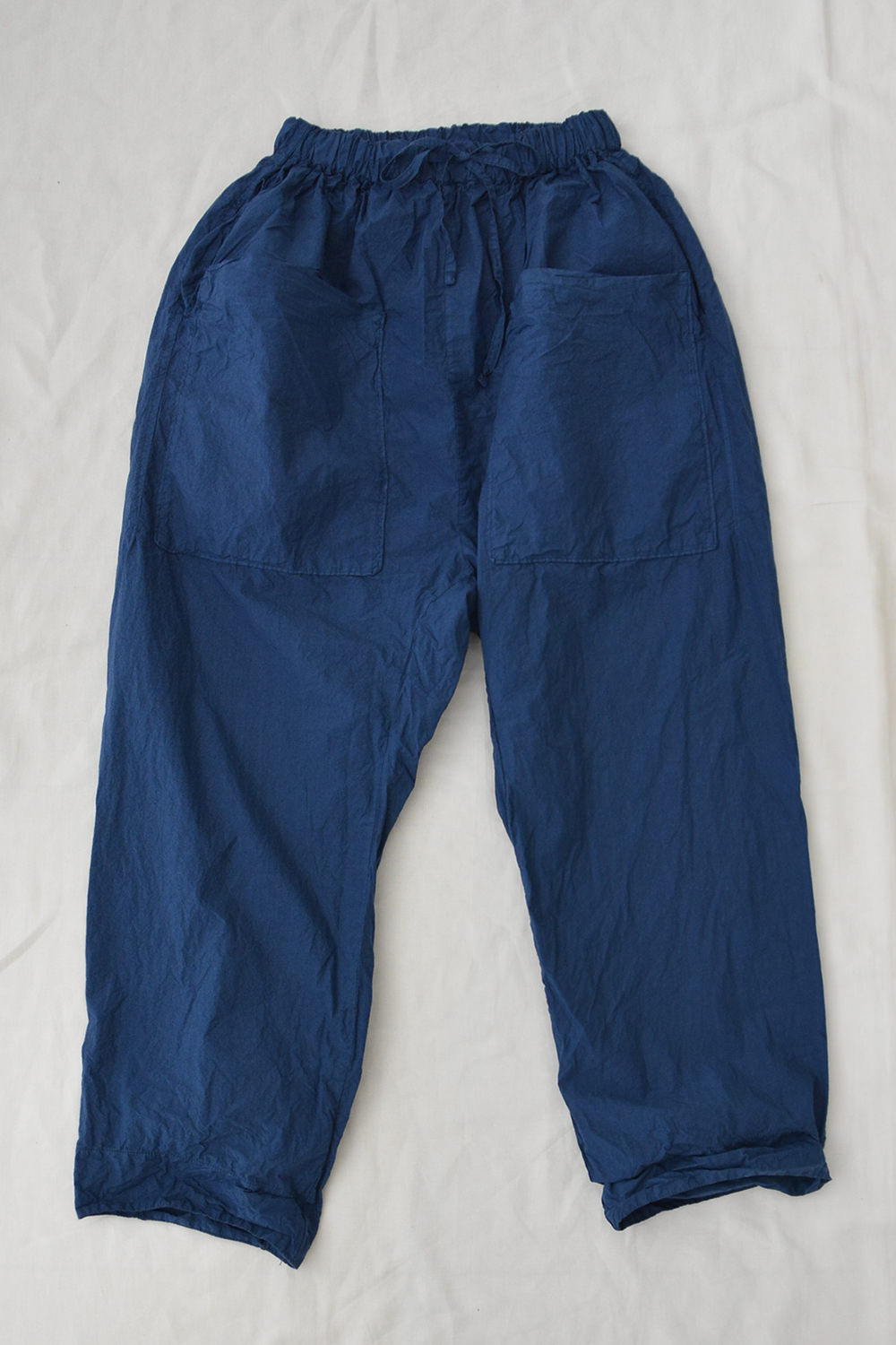 Album di Famiglia Cotton Trousers Braghe Bluette. Main.
