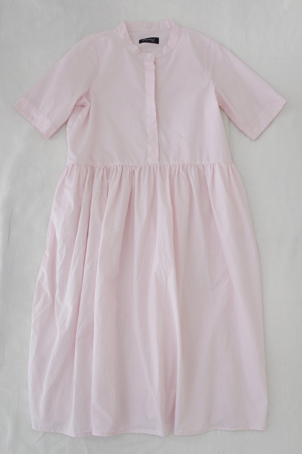 Bergfabel Farmer Dress - Pale Pink - Makie. Main.