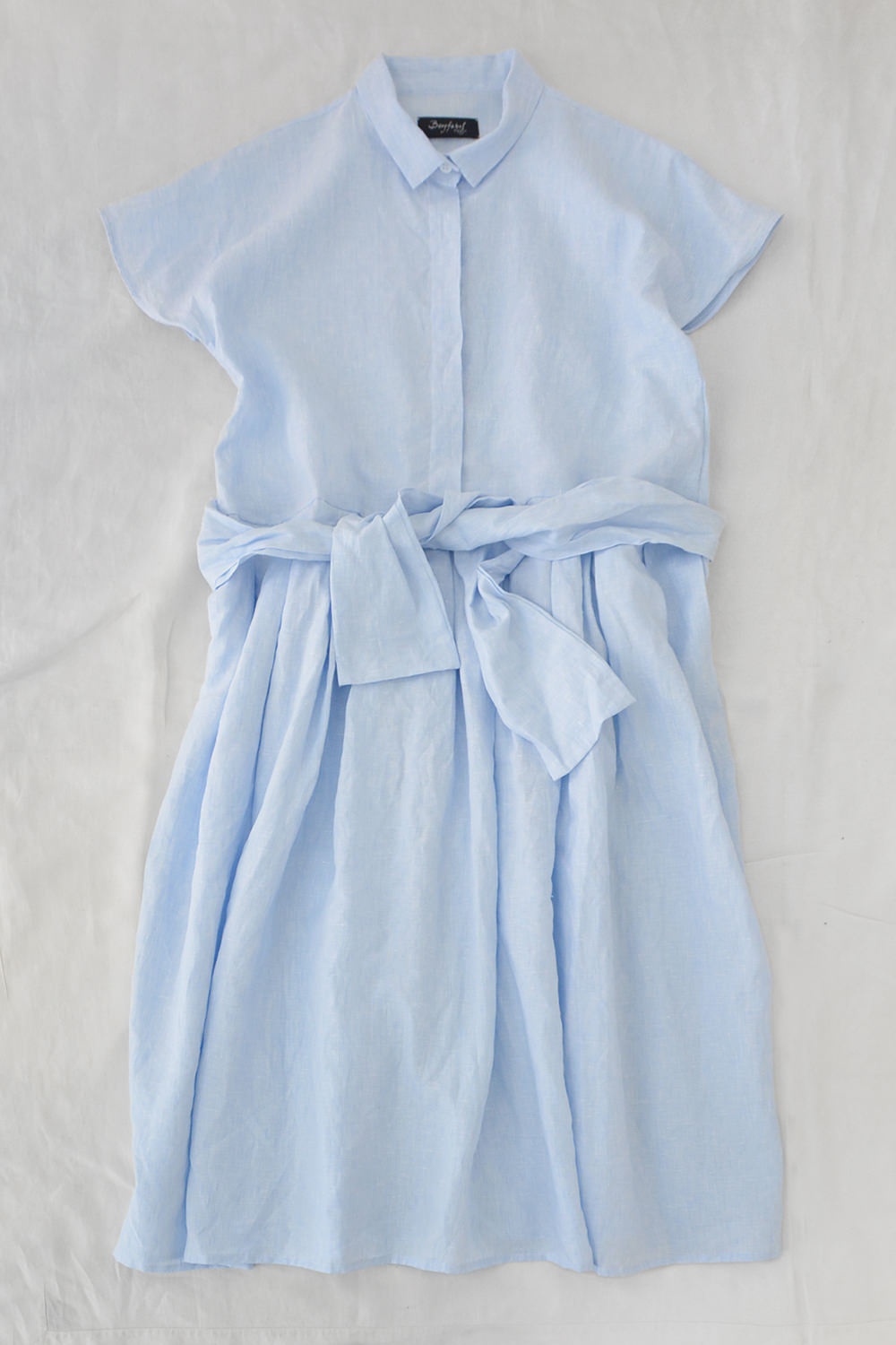 Bergfabel, Dress Lena with Belt - Light Blue. Makie. Main.
