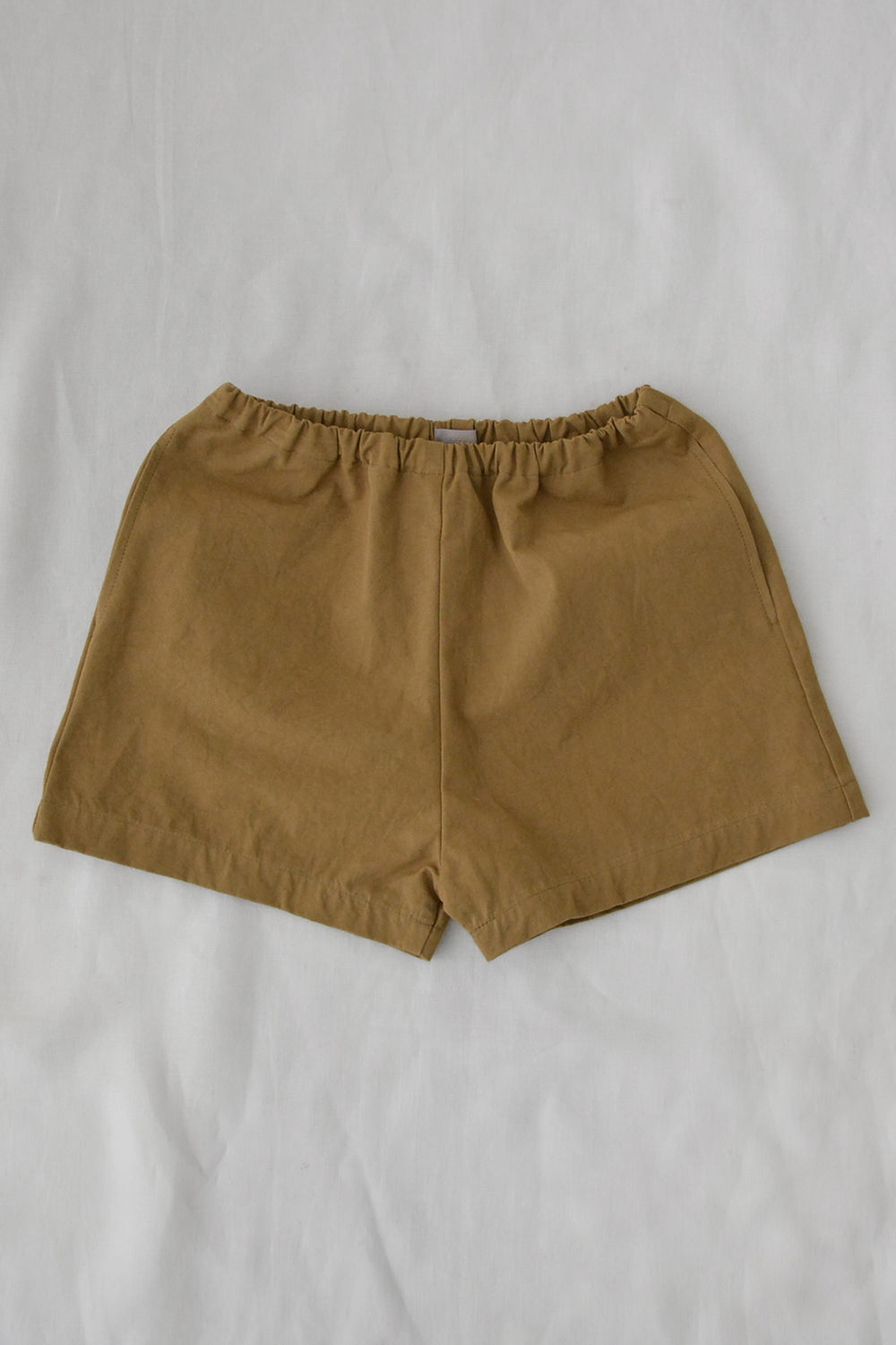 Kid's Summer Shorts - Khaki Top Picture