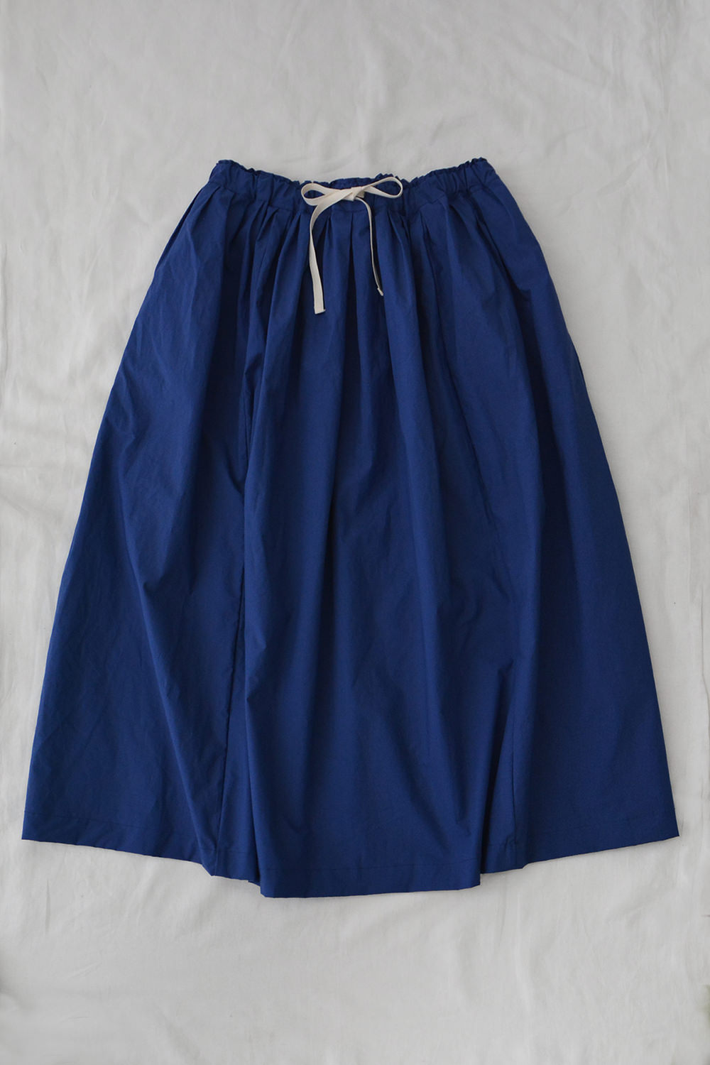 Cotton Skirt Lena Long Length Blue Top Picture