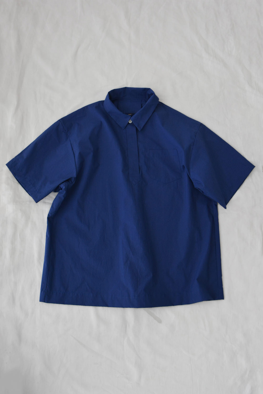 Women's Cotton Shirt LENA - Blue Top Picture