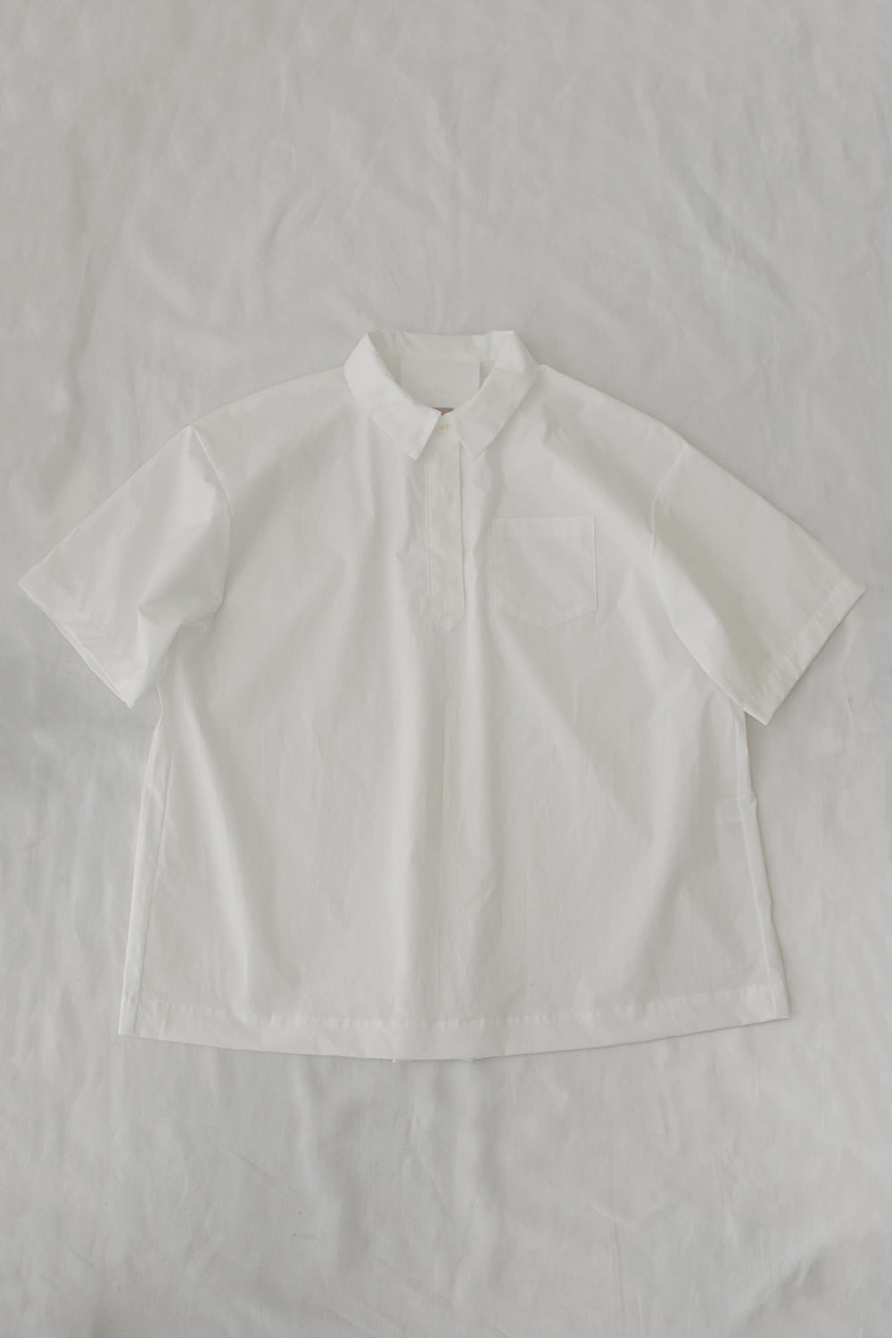 Women's Cotton Shirt LENA - White Top Picture