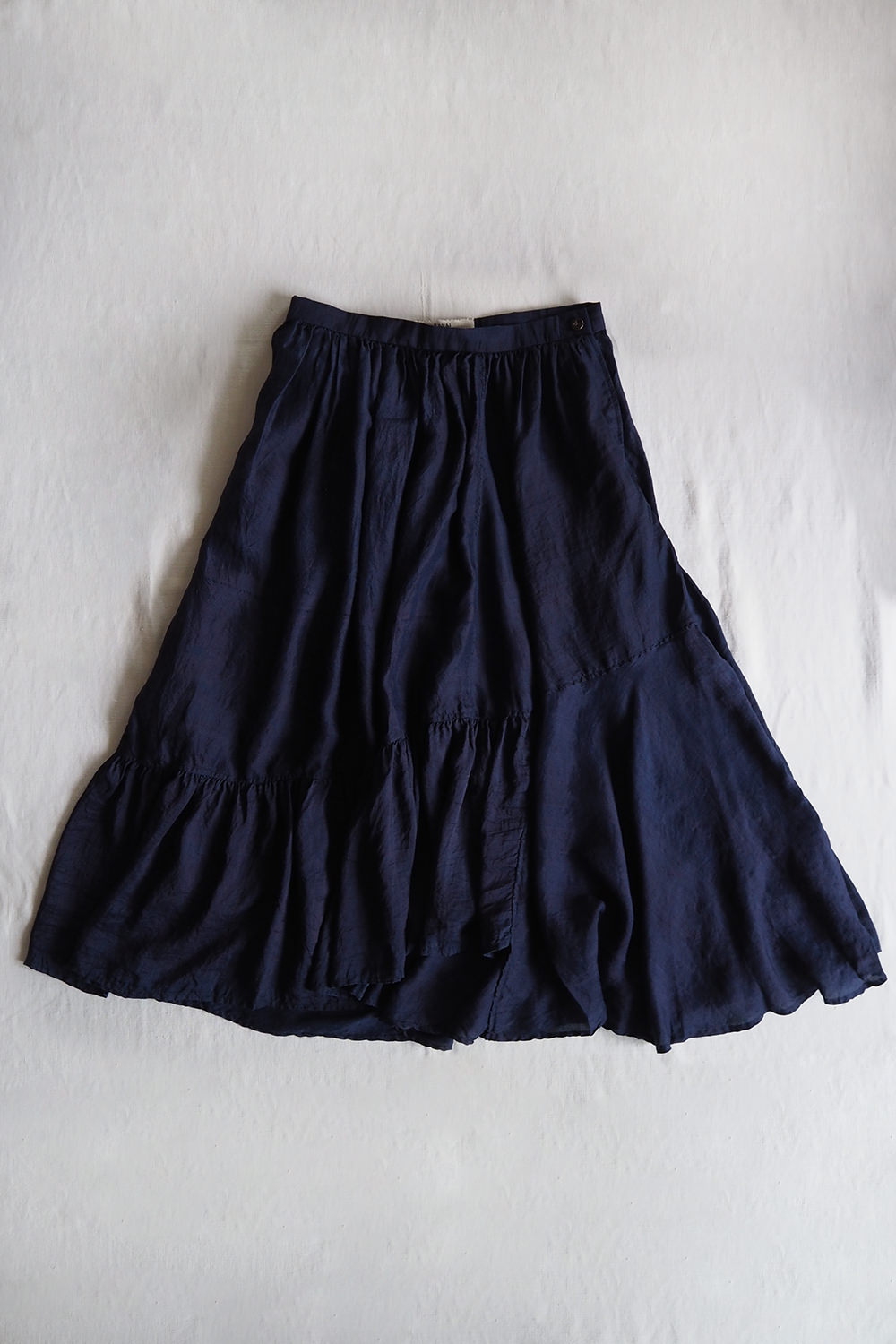 Kaval Paneled Skirt Indigo. Makie - Main.