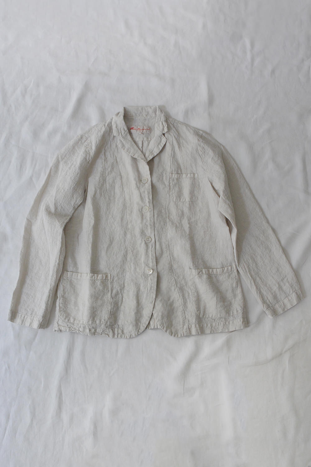 Manuelle Guibal Linen Jacket Oli Clay Top Picture