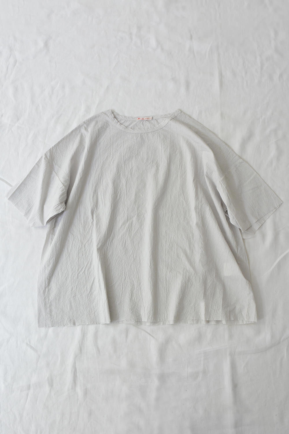 Manuelle Guibal Oversize Cotton T-shirt Clay Top Picture