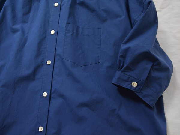 MAKIE, Button Front Shirt Ada - Blue - MAKIE