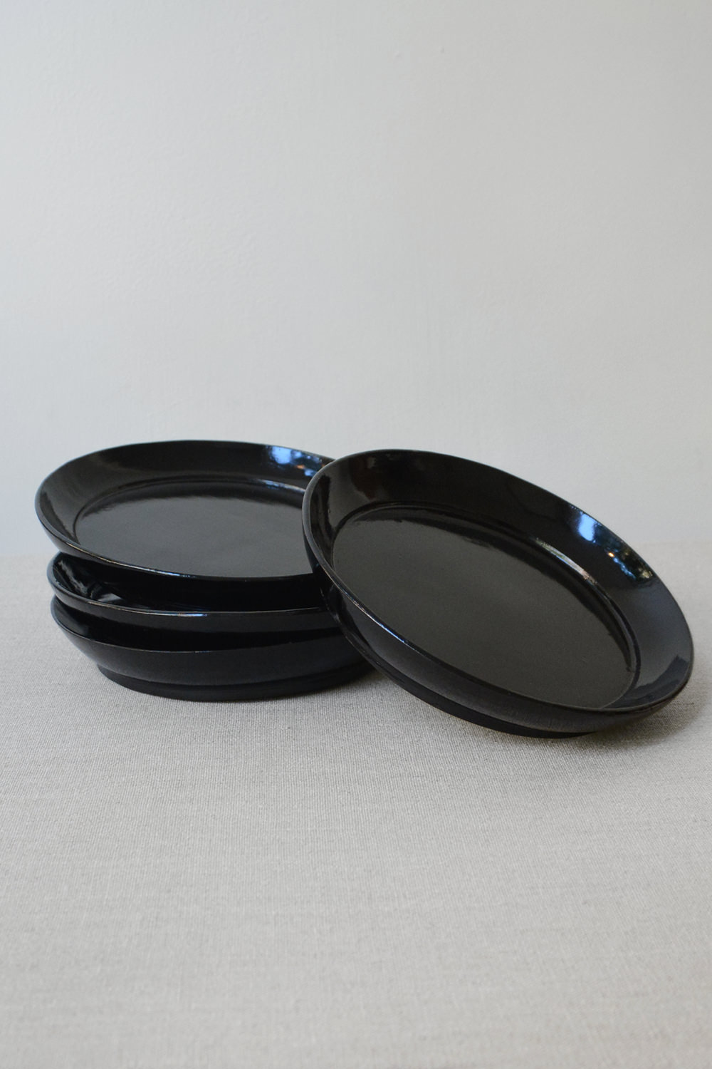 Vintage Japanese Lacquerware Plate