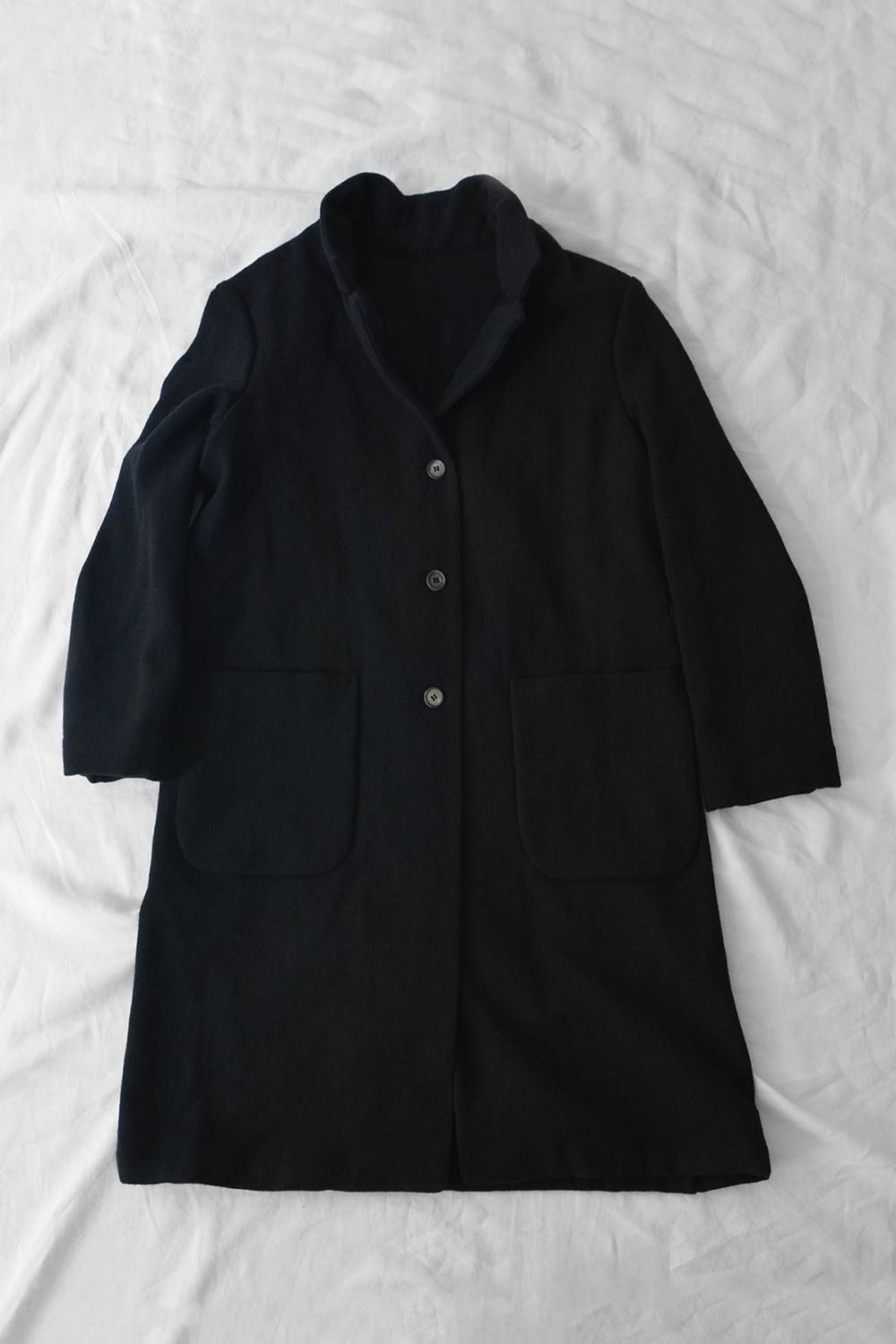 Bergfabel Wool Walking Coat Night Top Picture
