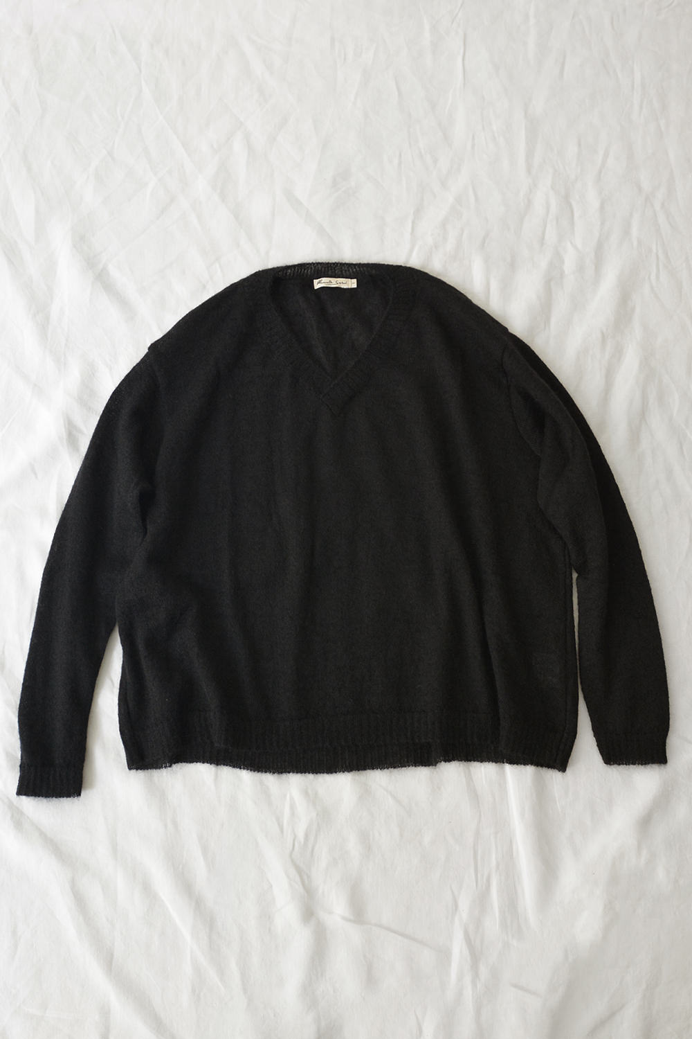 manuelle guibal oversized sweater black top picture