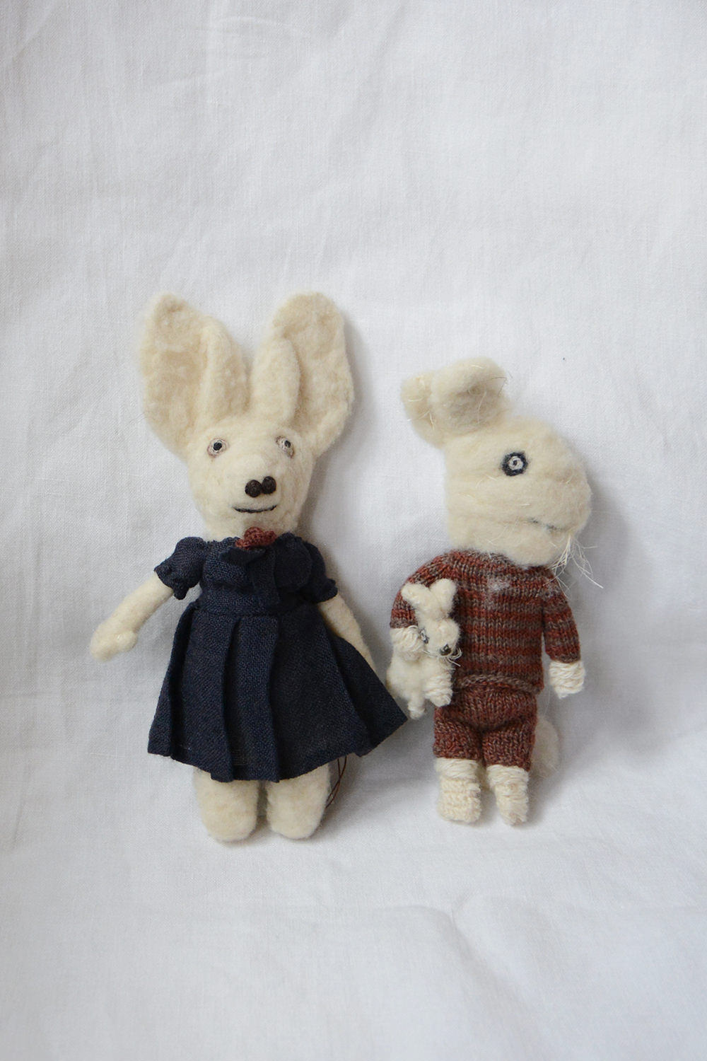 Sophie Digard Paris, Dolls - Lily Ecru and Colin Ecru