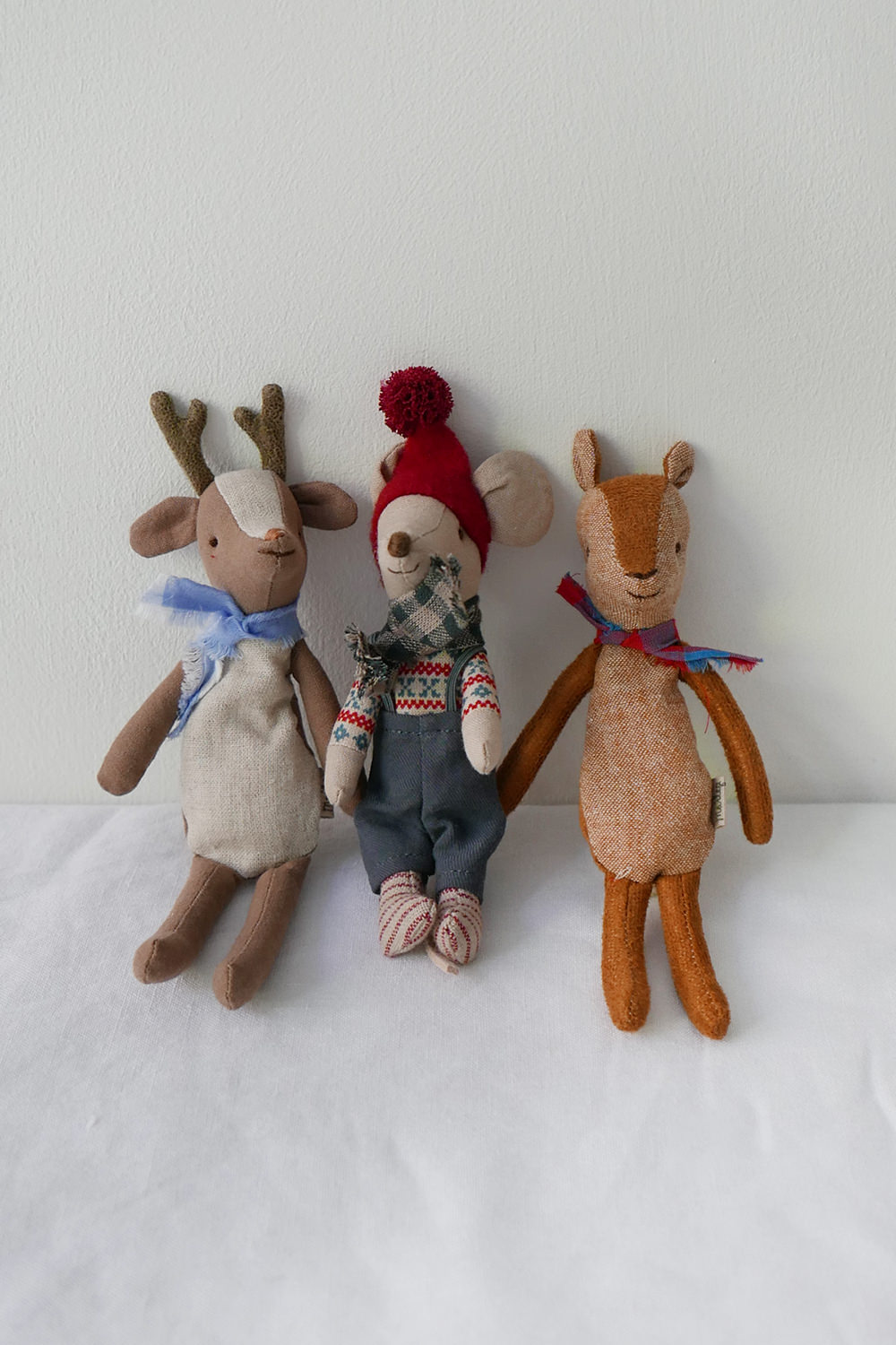 Maileg, Little Deer and Winter Mouse - MAKIE