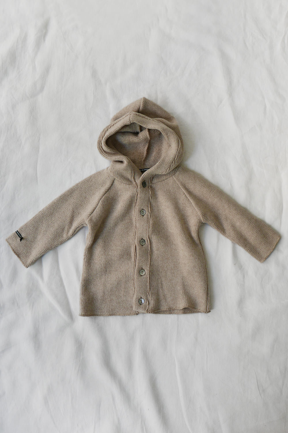 Album di Famiglia Long Hoodie Beige - Makie. Main.