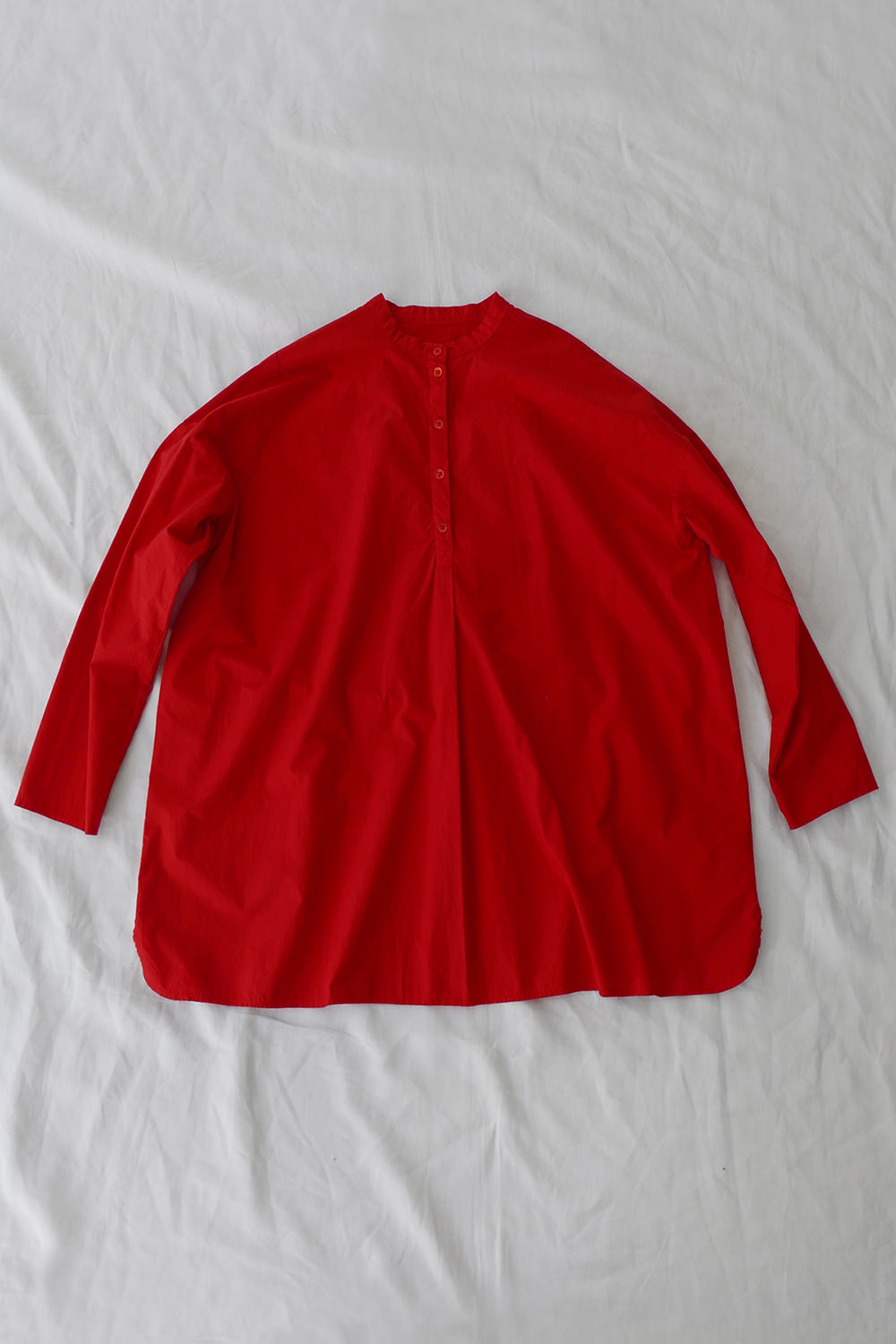 Manuelle Guibal Cotton Shirt Red Top Picture