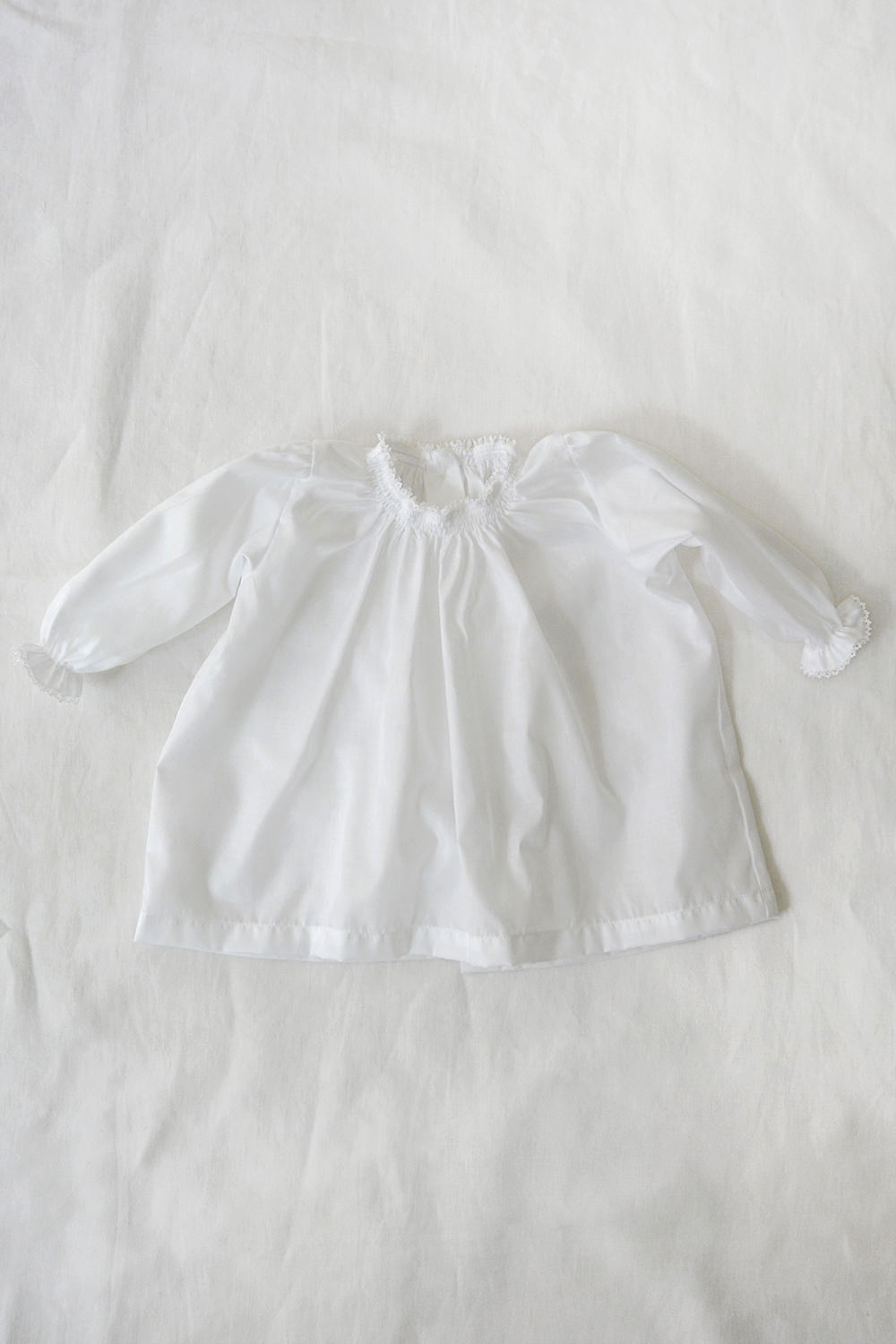 Swiss Cotton Blouse - White